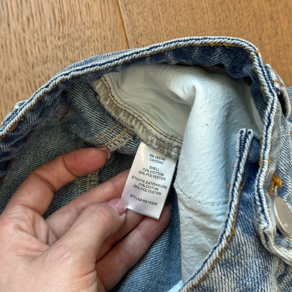 English Factory Women's High Waist Denim Maxi Skirt - Size Small - Like New - Picture 6 of 8